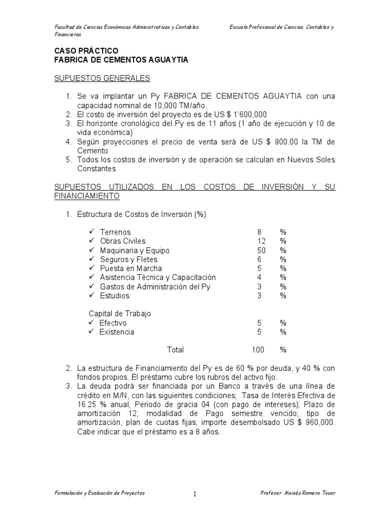 Proyecto Piloto PDF Amortización (Negocio) Interés