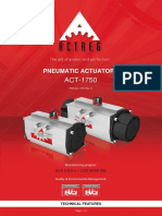 Pneumatic Actuators Act-1750