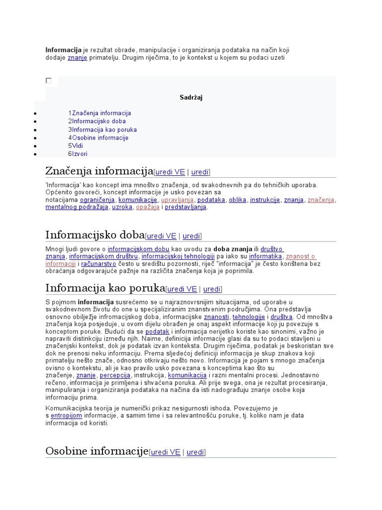Informacija | PDF