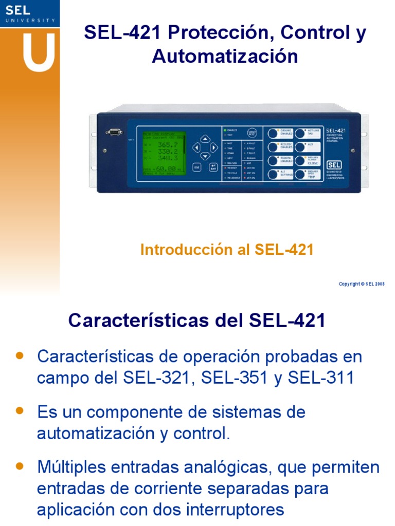 01 Introduccion SEL421 | PDF | Logaritmo | Corriente alterna