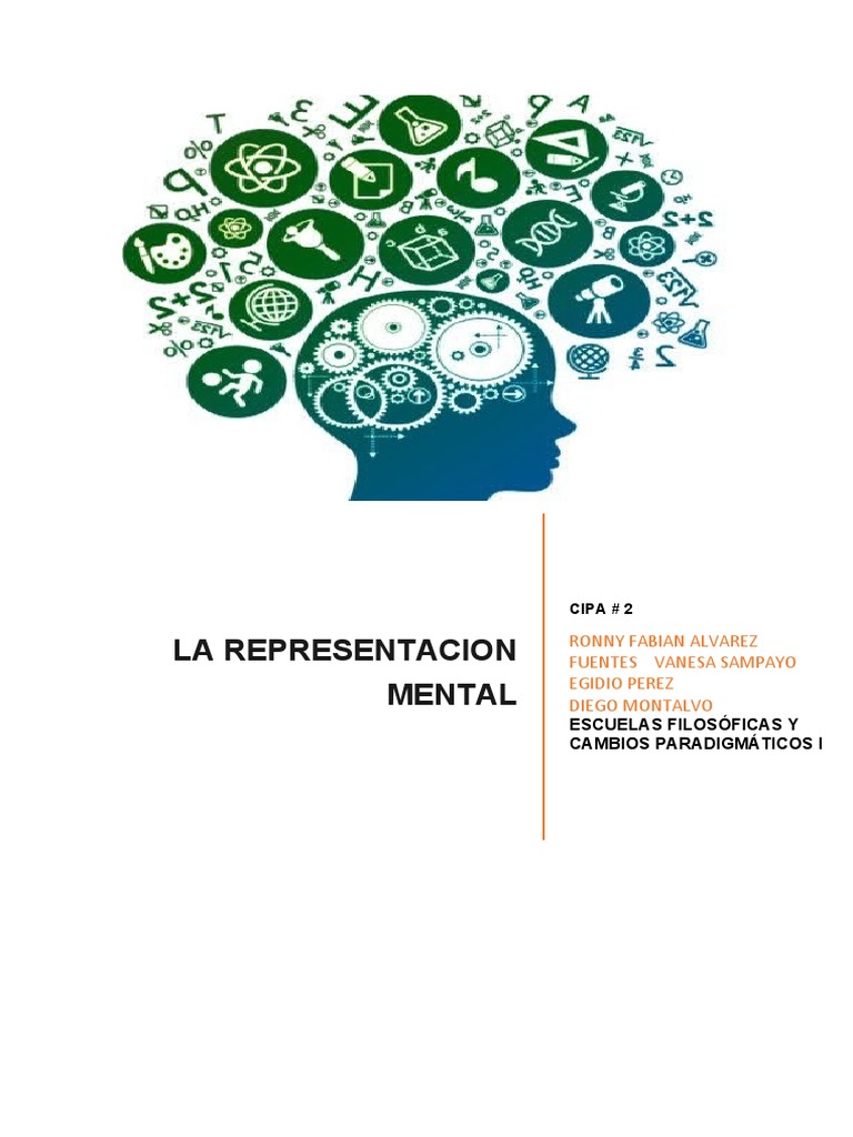 Definición de Representación Mental | PDF | Mente | Imagen
