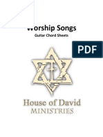 Worship Song Guitar Chord Sheets