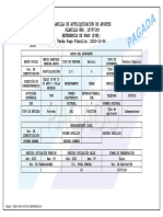 Planilla de Autoliquidación de Aportes PLANILLA NRO. 18797108 Referencia de Pago (Pin) : Fecha Pago Planilla: 2020-10-06