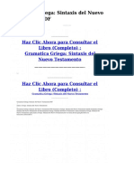 Dokumen - Tips - Gramatica Griega Sintaxis Del Nuevo Testamento PDF