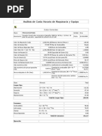 Costo Horario Cargador Frontal PDF