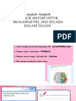 Langkah2 masuk sistem pkl