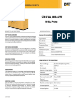 Diesel Generator Sets: CAT Diesel Engines Engine Specifications