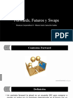 Finanzas Corporativas - Contratos Forward, Futuros y Swaps