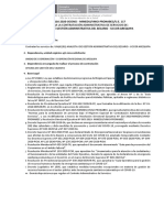 Convocatoria para La Contratación Administrativa de Servicios de