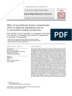 Animal Reproduction Science: Effect of Recombinant Bovine Somatotropin (BST) On Follicular Population and On