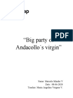 Big party of Andacollo