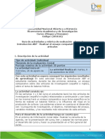 Guía de Actividades y Rubrica de Evaluación Unidad 1-Fase1 - Introducción ABP