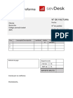 Factura Proforma Modelo