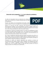 Desarrollo de Las Preguntas 1, 2 y 3 en La Situación Problémica "Arandelas"