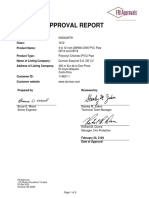 FM Approval Report PVC C900 DCR