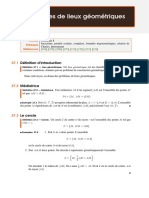 Problèmes de Lieux Géométriques 37: Définition D'introduction