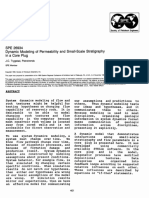 SPE 26934 Dynamic Modeling of Permeability and Small-Scale Stratigraphy in A Core Plug