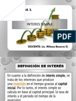 Tema 3. Interes Simple