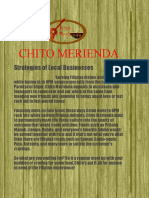 Chito Merienda: Strategies of Local Businesses