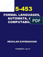 Formal Languages, Automata, and Computability