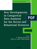 New Developments in Categorical Data Analysis For The Social Behavioral Science.9780805847284.18577 PDF