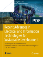 Recent Advances in Electrical and Information Technologies For Sustainable Development
