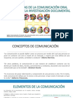 Comunicación oral y escrita