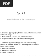 Quiz # 3: Same File Format in The Previous Quiz