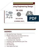 S5 - Manufacturing Engineering Design-Die Casting