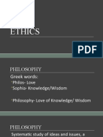 Ethics Lecture 1
