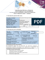 Guía de Actividades y Rúbrica de Evaluación - Fase 2 - Números Reales