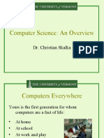 Computer Science: An Overview: Dr. Christian Skalka