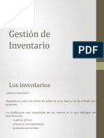 Gestión de Inventario Resumido