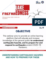 Presentation Slides Earthquake Preparedness Webinar PDF