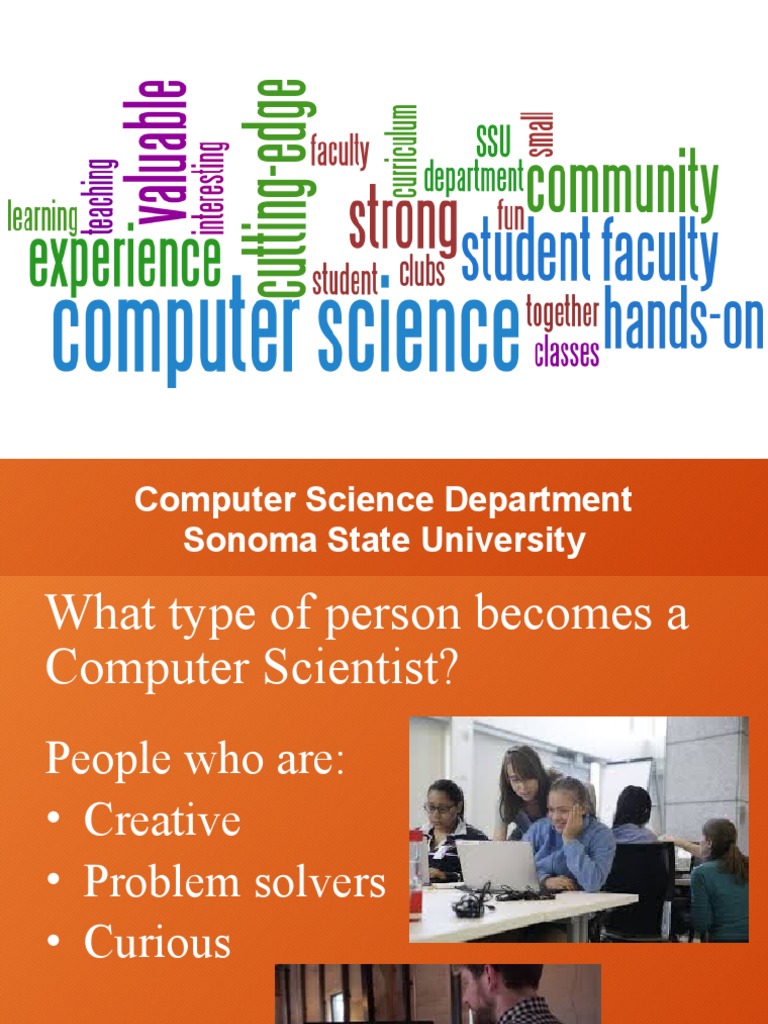 Computer Science at Sonoma State University | PDF | Career & Growth ...