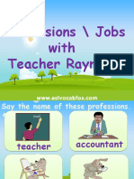 Professions / Jobs With Teacher Raymond
