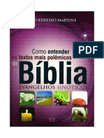 Como Entender Os Textos Mais Polêmicos Da Bíblia - Jaziel Guerreiro Martins