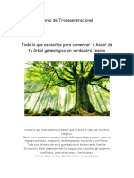 Transgeneracional. Tu árbol genealógico: el camino hacia el autoconocimiento