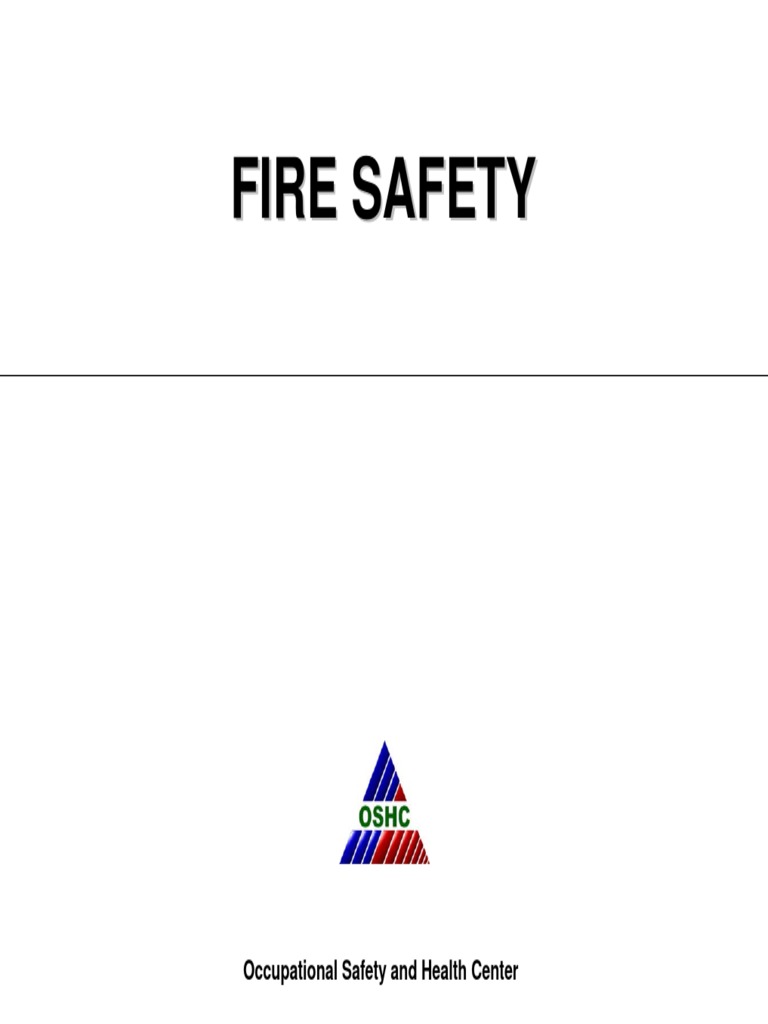 5 - Fire Safety PDF | PDF | Combustion | Fires