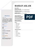 Hassan Aslam: Profile