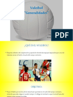 Generalidades del voleibol