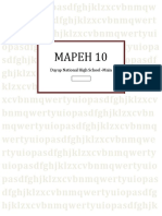 Mapeh 10: Dayap National High School - Main