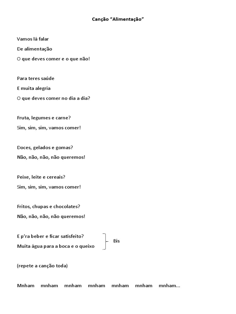 Letra Da Música | PDF