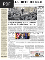 The Wall Street Journal 09 10 2020 Pdf Advanced Micro Devices Unemployment