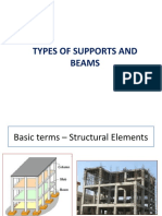 Beams and Supports