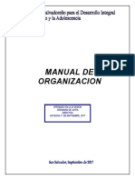 Manual de Organizacion Del Isna 2017