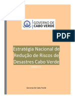 Estratégia Nacional de Redução de Riscos de Desastres Cabo Verde