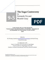 The Sugar Controversy: Fernando Vio and Ricardo Uauy