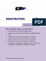 Registration: Learning Outcomes