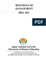 Principles of Management For BBA PDF